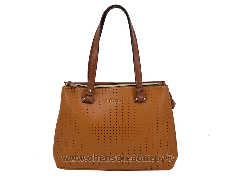 Cartera de Cuero Bordada IMP-41651