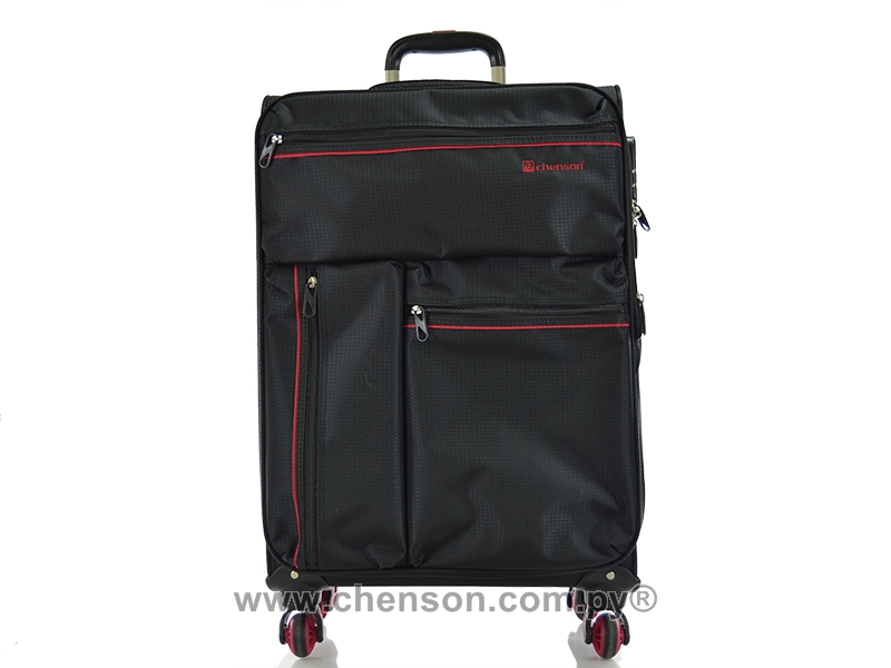 Ripley - SET DE 3 MALETAS VIAJES RUEDAS 360° ROSADO